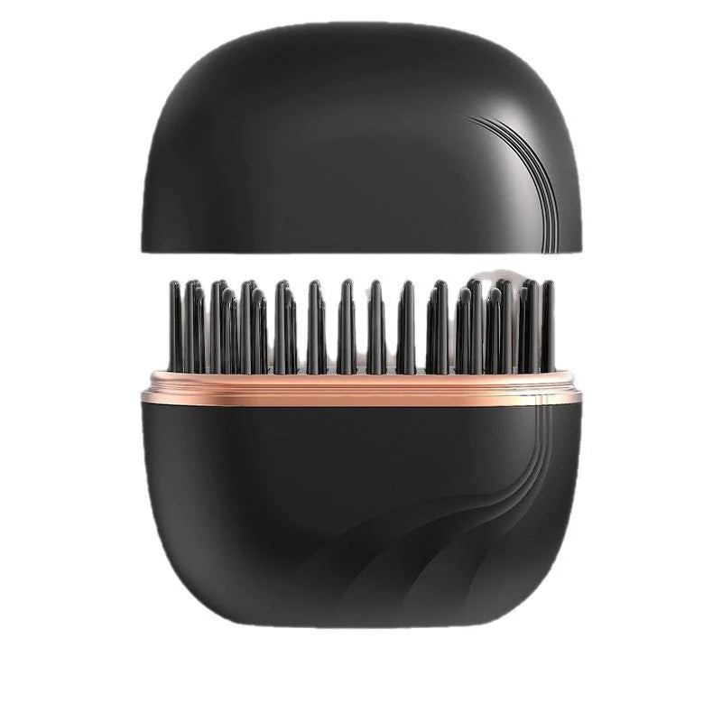 Mini Hair Straightener Comb – Wireless Portable USB Rechargeable